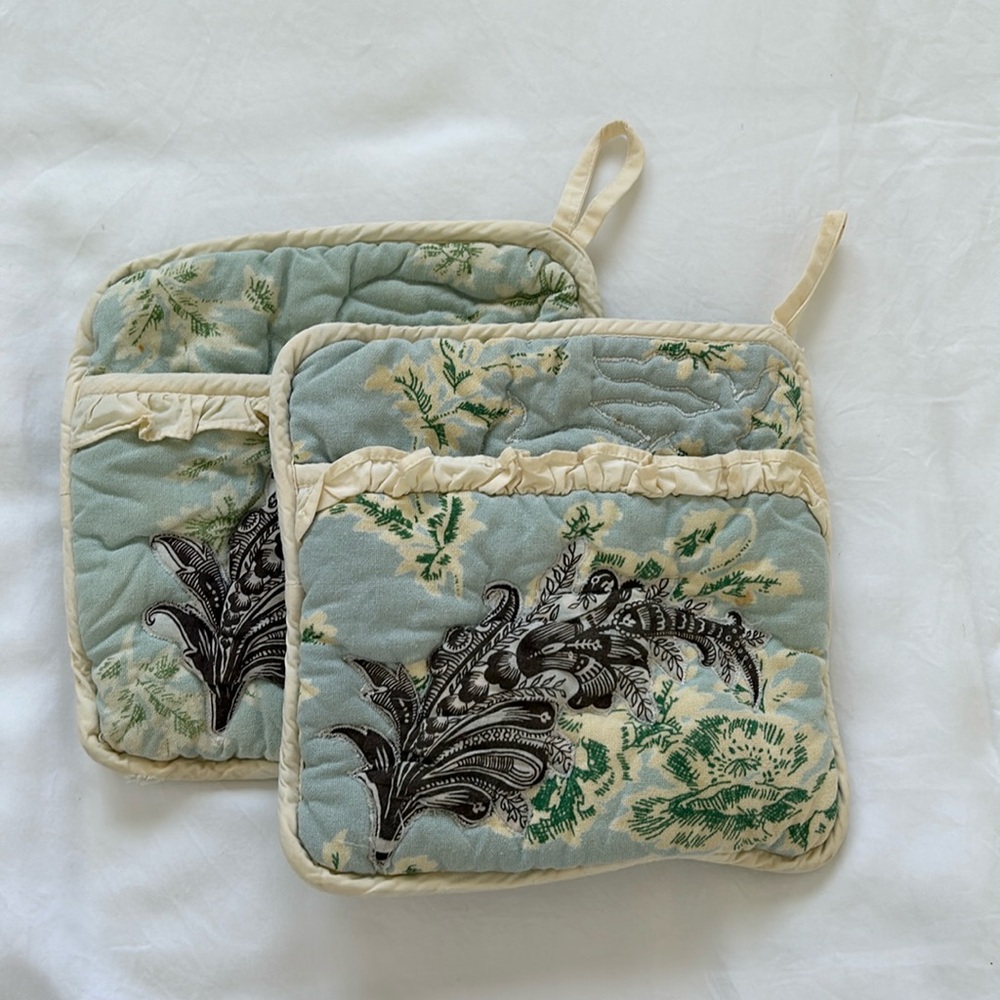 Anthropologie Pot Holders (Set of 2)